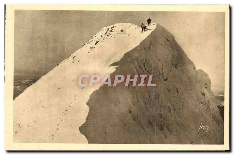 CPA La Tolede Auvergnate Salers Sommet du Puy Mary en Hiver