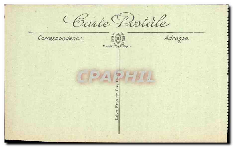 Arras — Das Bahnhofsviertel — Zerstörte Gebäude — Visé Paris n° 585 — Rückseite
