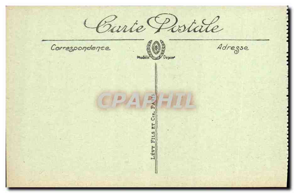 CPA La Grande Guerre Arres Intereur de la Gare Installation de defenses Militaria  — Rückseite