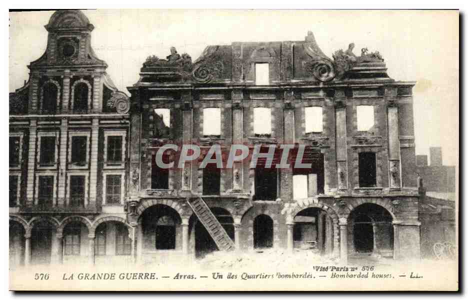 Arras — Un des Quartiers bombardés — Viel'Paris n° 576