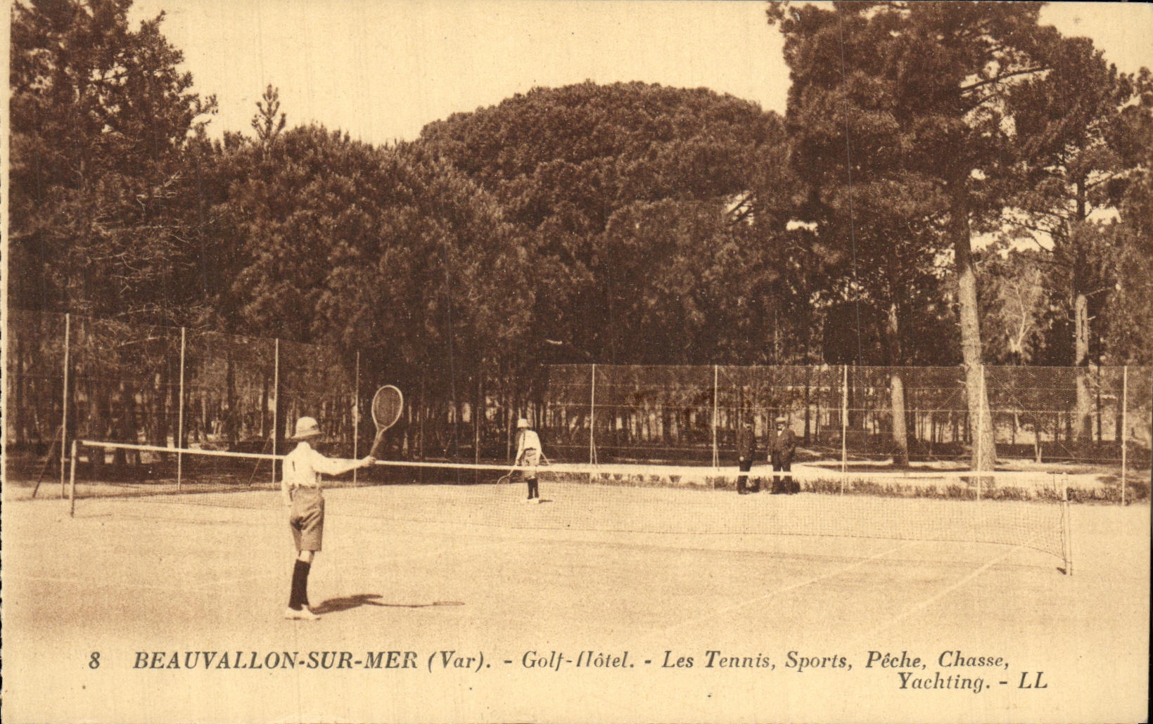 CPA Beauvallon Sur Mer Golf Hotel Les Tennis Sports