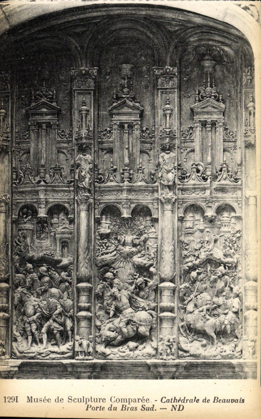 Südarm-Tor — Kathedrale von Beauvais — Museum für vergleichende Skulptur