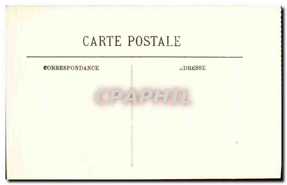 Pierrefonds - Le Château - Une Gargouille — Edition Varin — Rückseite