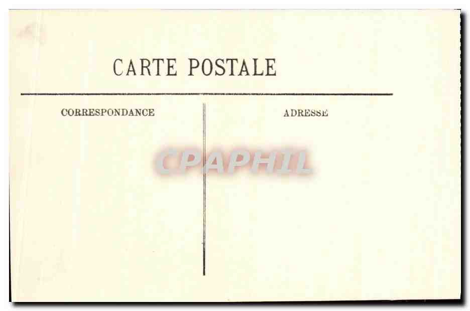 CPA Pierrefonds Le Chateau L Etang et la Gare — Rückseite