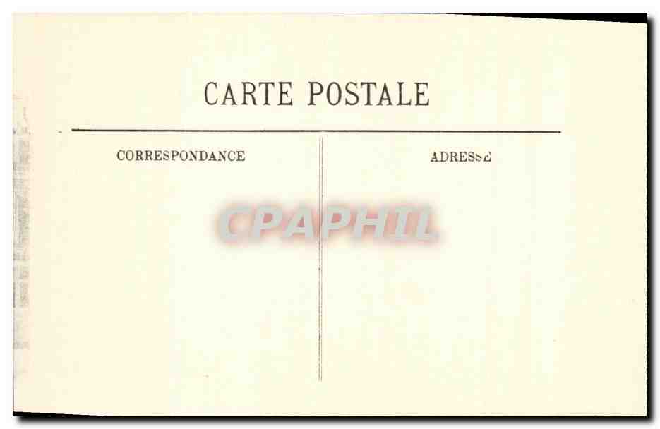 PierreFonds — Le Château, l'Escalier d'Honneur, le Donjon et la Chapelle — Édition Varin — Verso