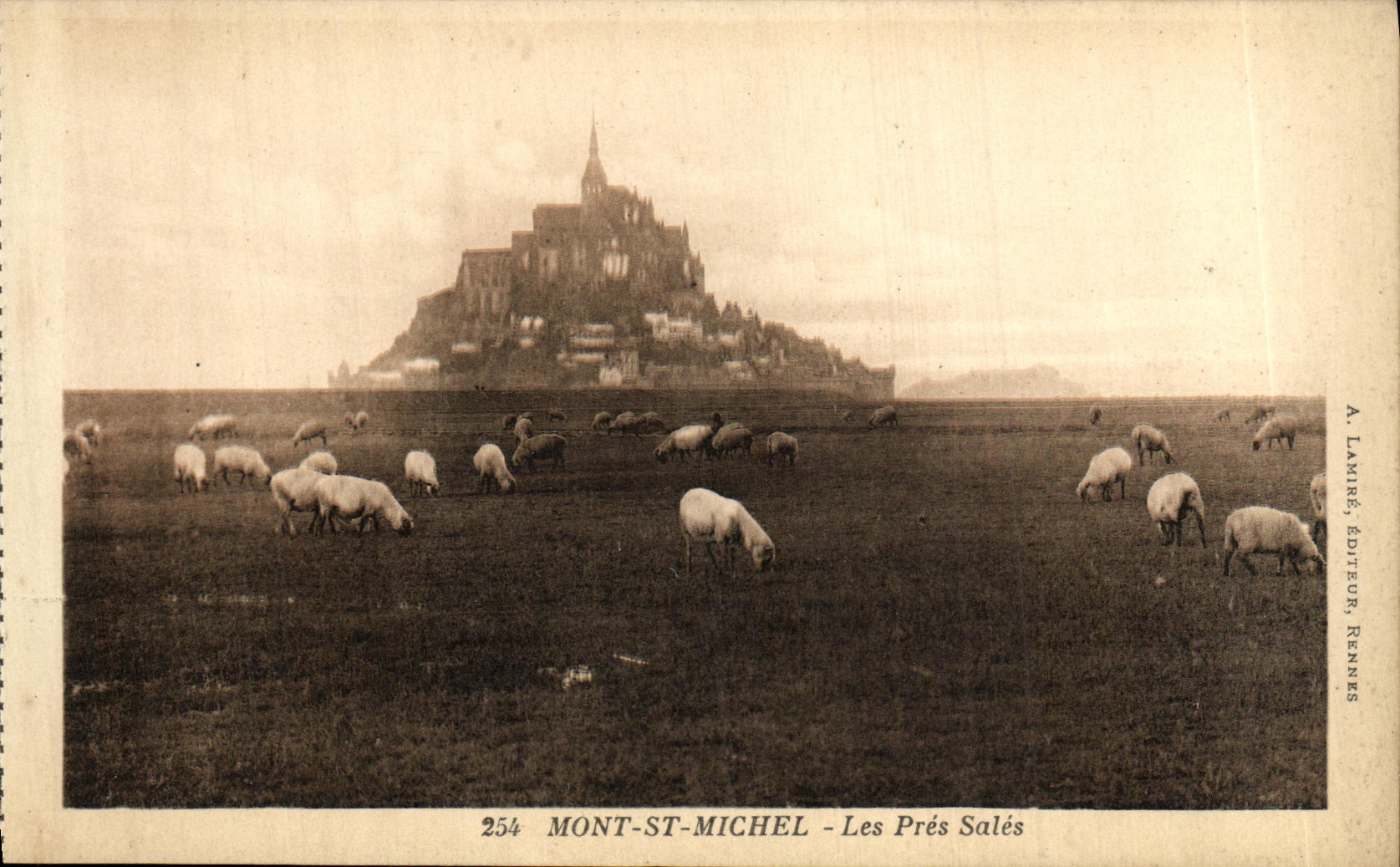 Mont-Saint-Michel — Les Prés Salés — A. Lamiré, Éditeur, Rennes