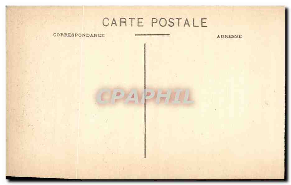 CPA Mont St Michel La Chapelle St Aubert — Verso
