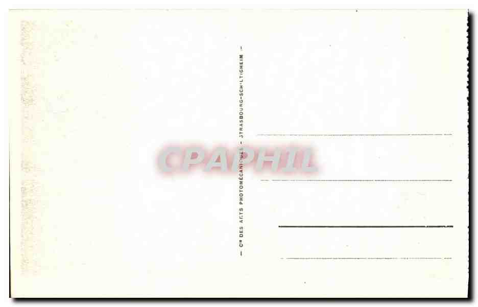 Bagnères-de-Bigorre — Los tornos de los Termas — Tarjeta postal antigua — Reverso