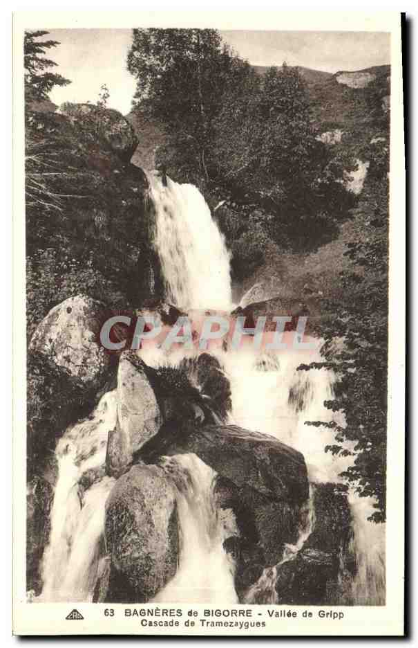 Bagnères-de-Bigorre — Cascada de Tramezaygues — CIR des Arts Photomécaniques - Estrasburgo