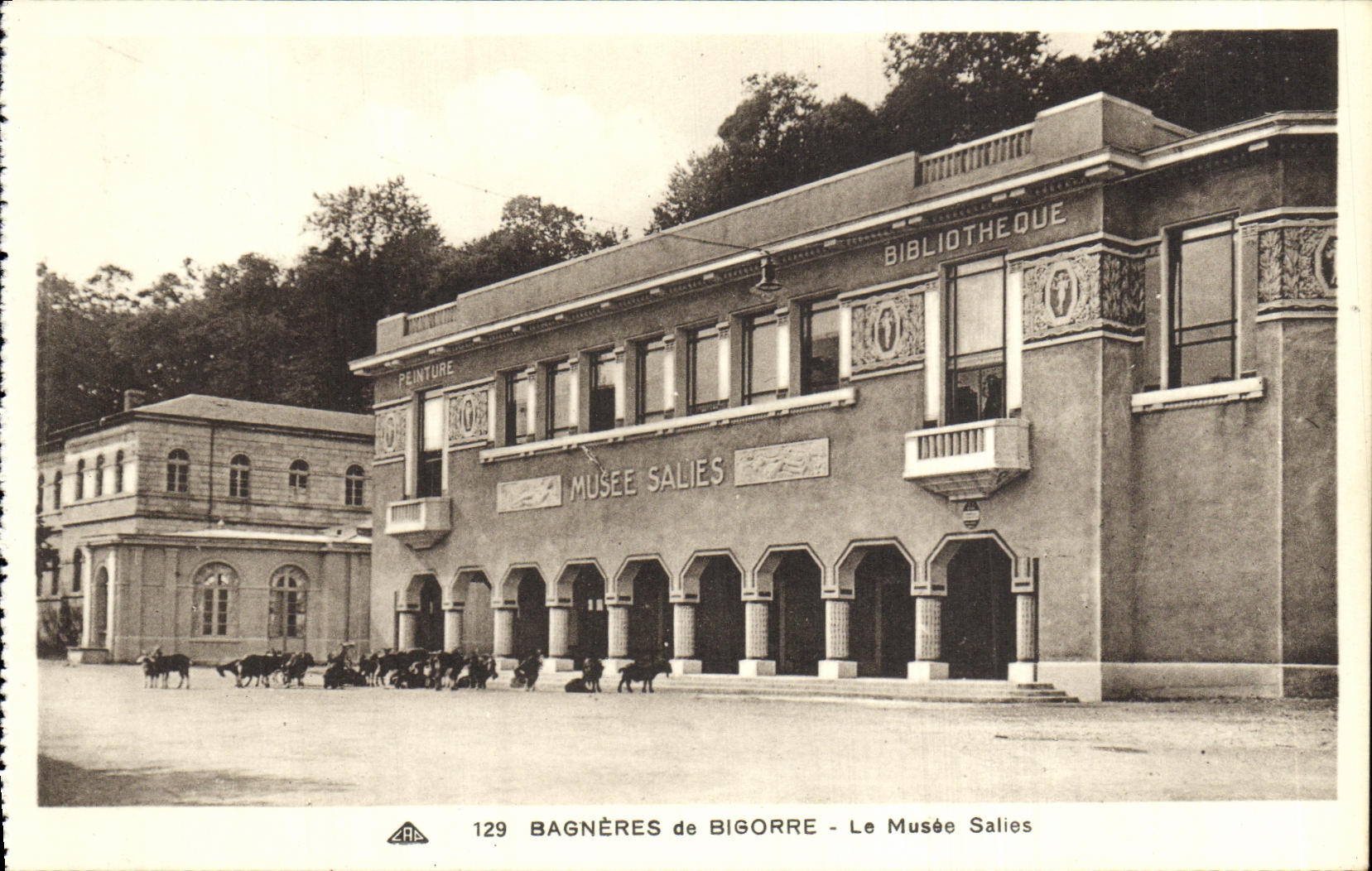 Bagnères-de-Bigorre - Le Musée Salies — Musée Salies, Bibliothèque, Peinture