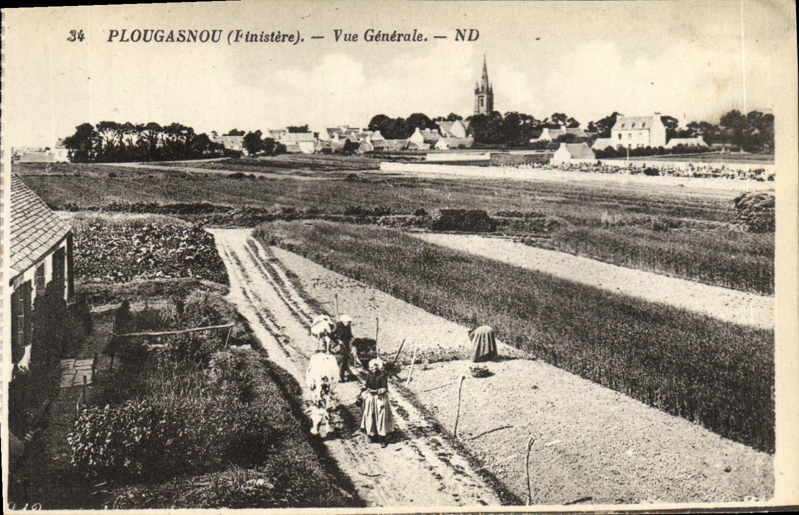 PLOUGASNOU (Finistère) — Vue Générale — ND