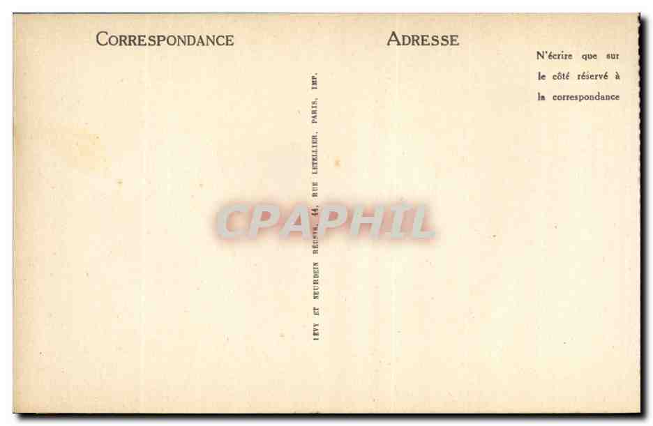 PLOUGASNOU (Finistère) — Der kleine Pfad Creuz — Verlag Letellier, Paris, n°42 — Rückseite