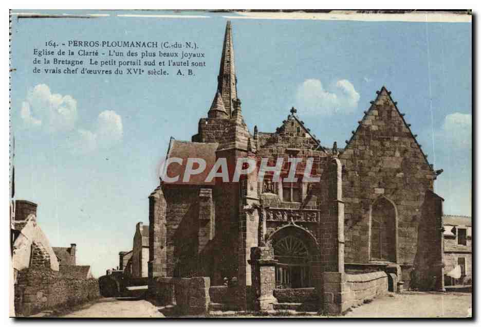 Église de la Clarté - Pérros-Ploumanach (Côtes-du-Nord) — éditeur A. B.