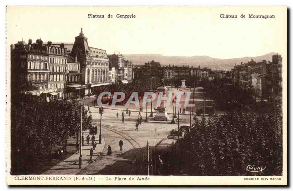 Clermont-Ferrand (P.-dc-D.) — La Place de Jaude — Combier Imp. Macon