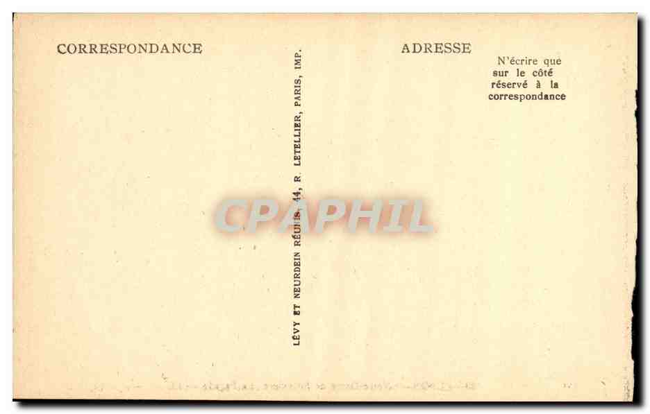 LYON — Pont du Palais de Justice, der Pont Tilsitt und der Coteau de Fourvière — L.L. n°421 — Rückseite