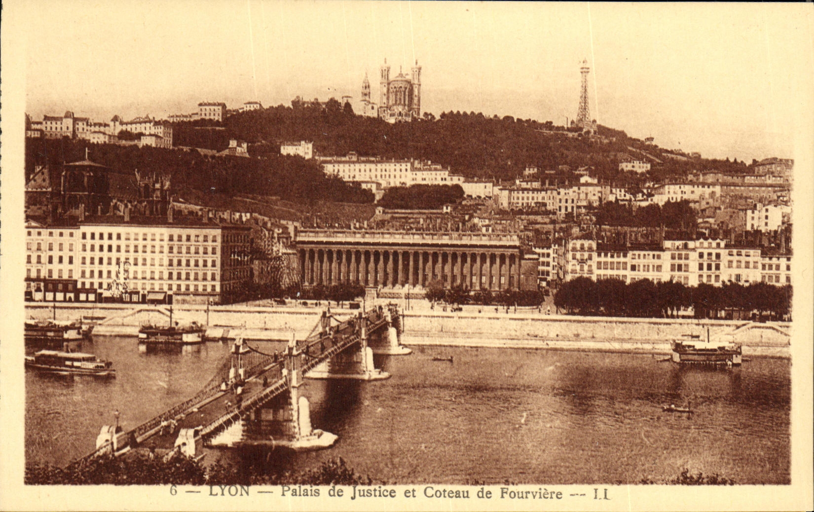 CPA Lyon Palais Justice et Coteau de Fourviere
