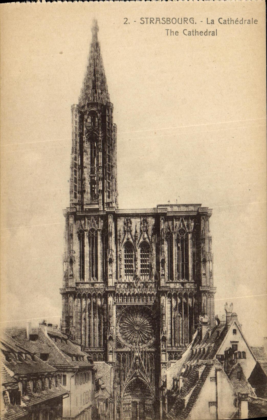 CPA Strasbourg La Cathedrale The Cathedrale