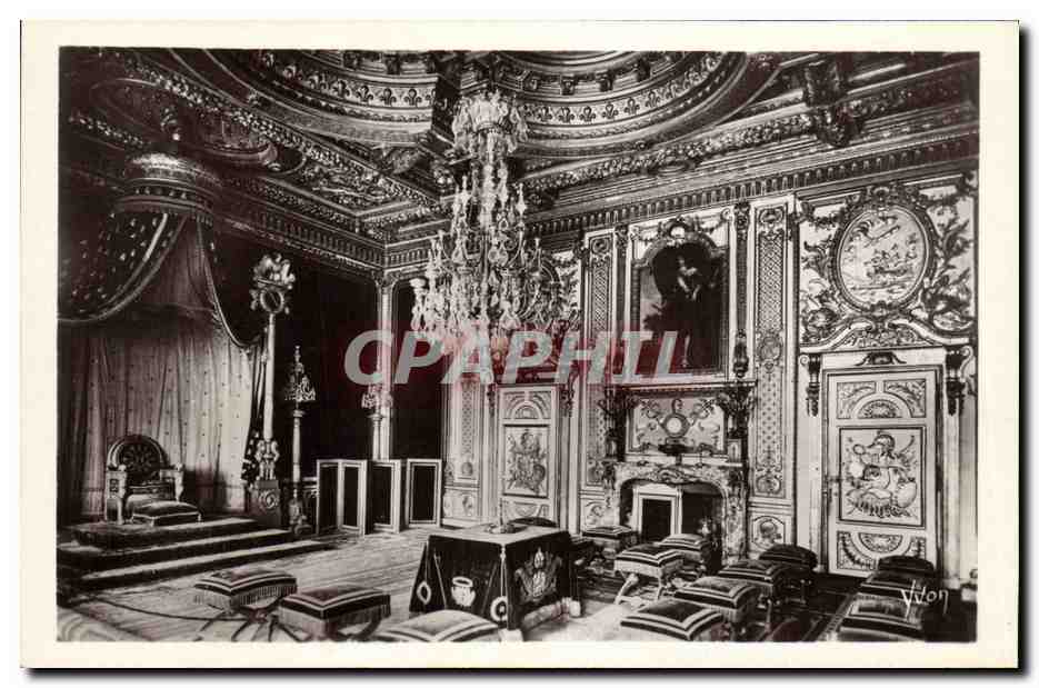 Sala del Trono — Palazzo di Fontainebleau — Edizioni Dart XVon
