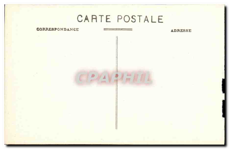 Cartolina d'epoca Les Baux Lele Ruine del Castello e la Torre Paravelle — Verso