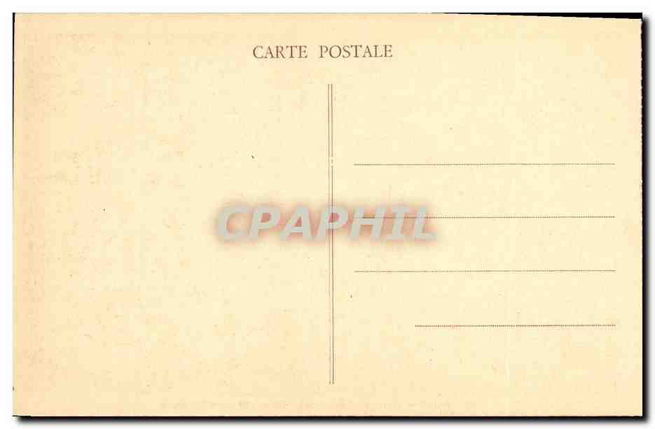 CPA Paris Hotel des Monnaies Balancier du 17eme — Rückseite