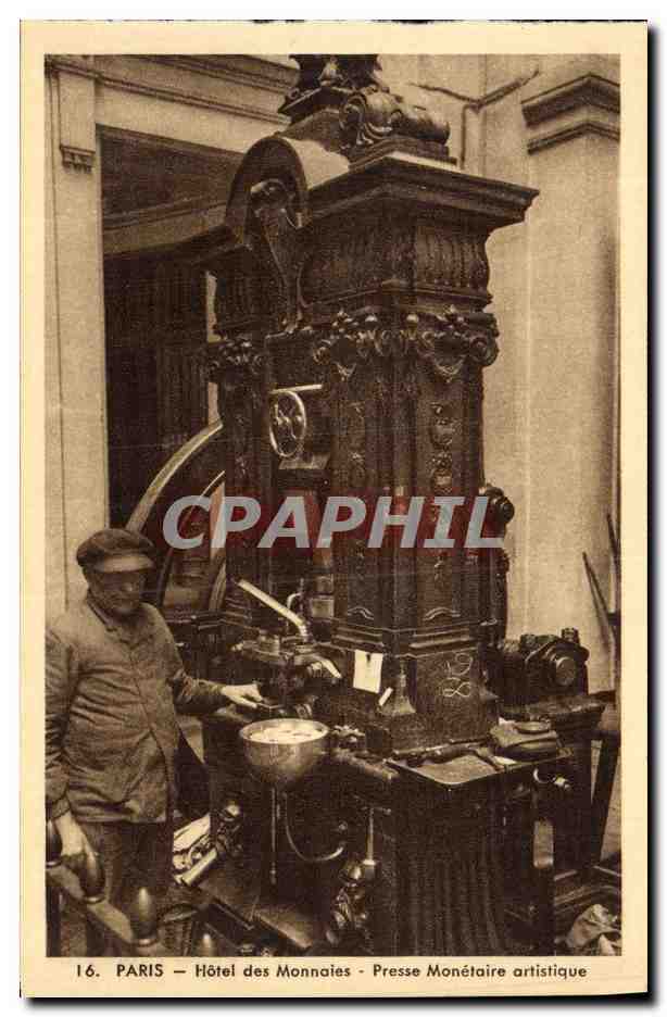PARIS — Hôtel des Monnaies — Presse Monétaire artistique