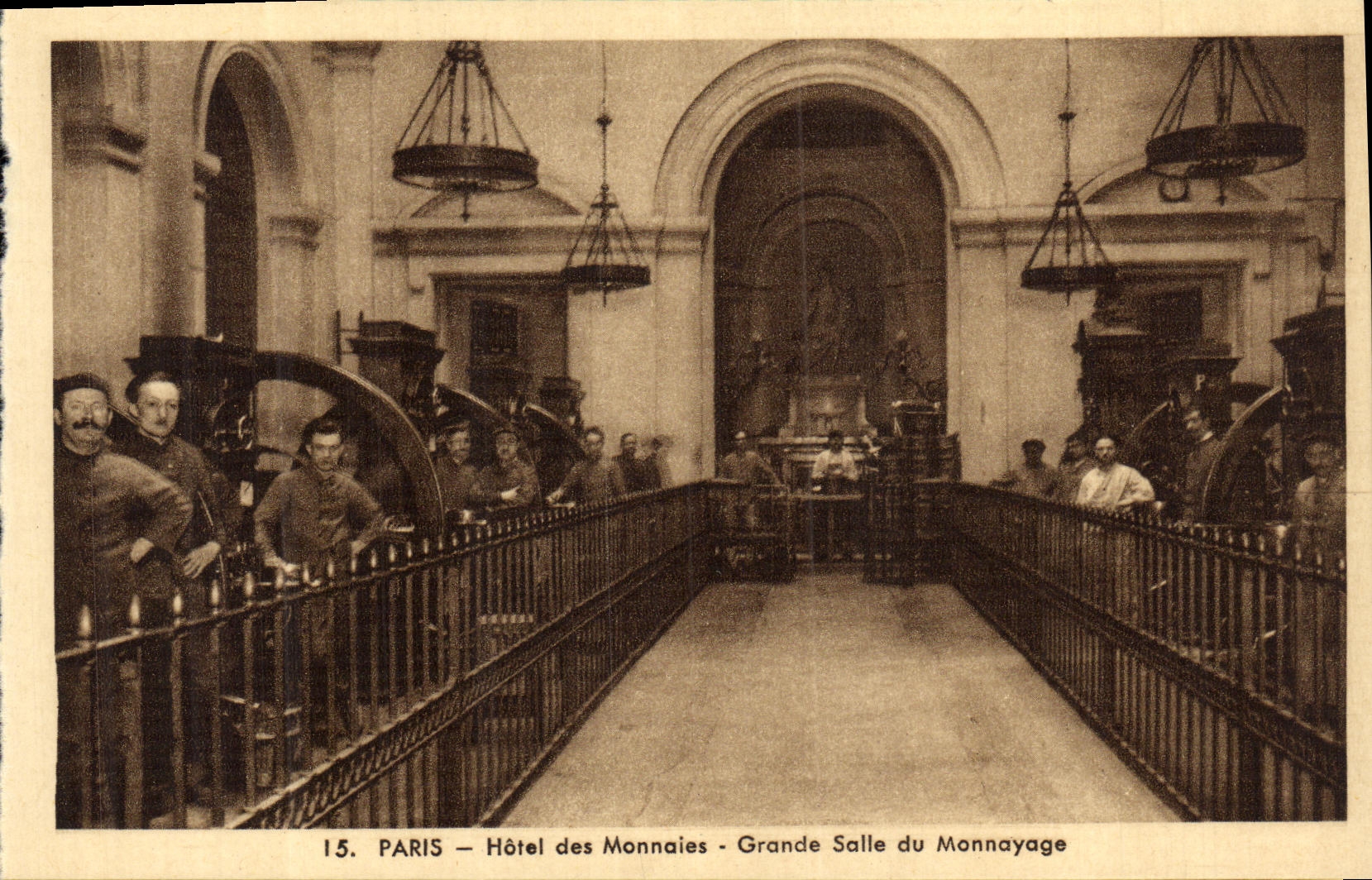 Paris — Hôtel des Monnaies — Grande Salle du Monnayage