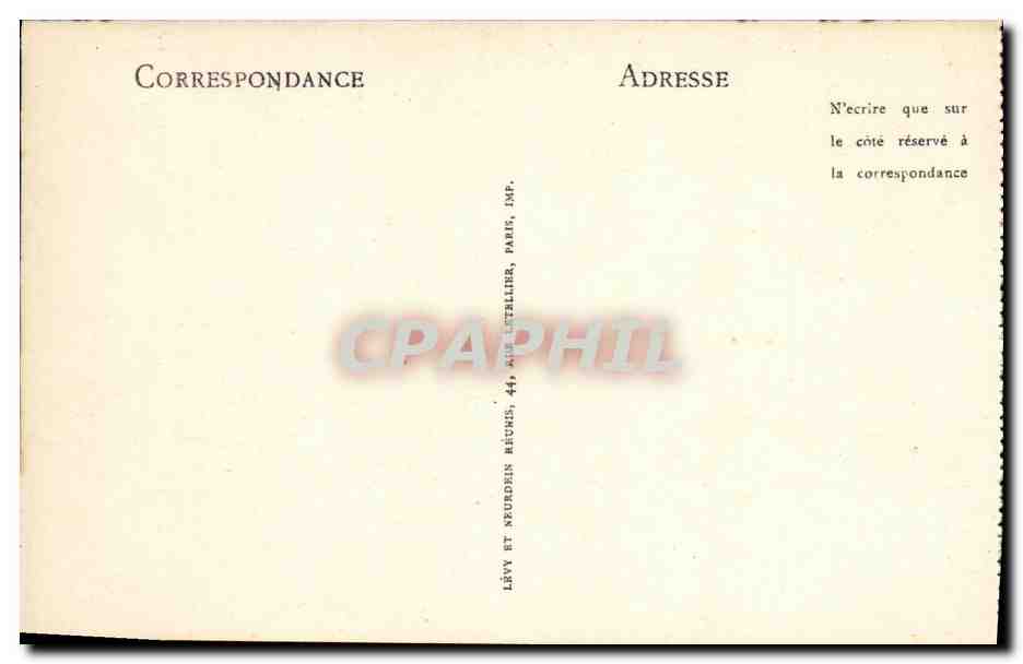 CPA Avignon Place de L Hotel de Ville et Rue de la Republique — Rückseite