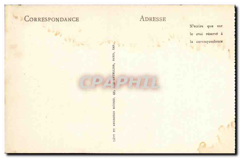 CPA Avignon Place des Papes Vue de la Facade Occidentale — Verso