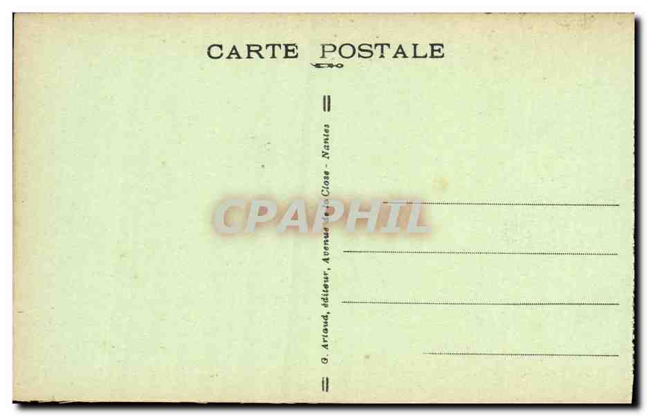 CPA Brest La Rampe du Port de Commerce — Rückseite
