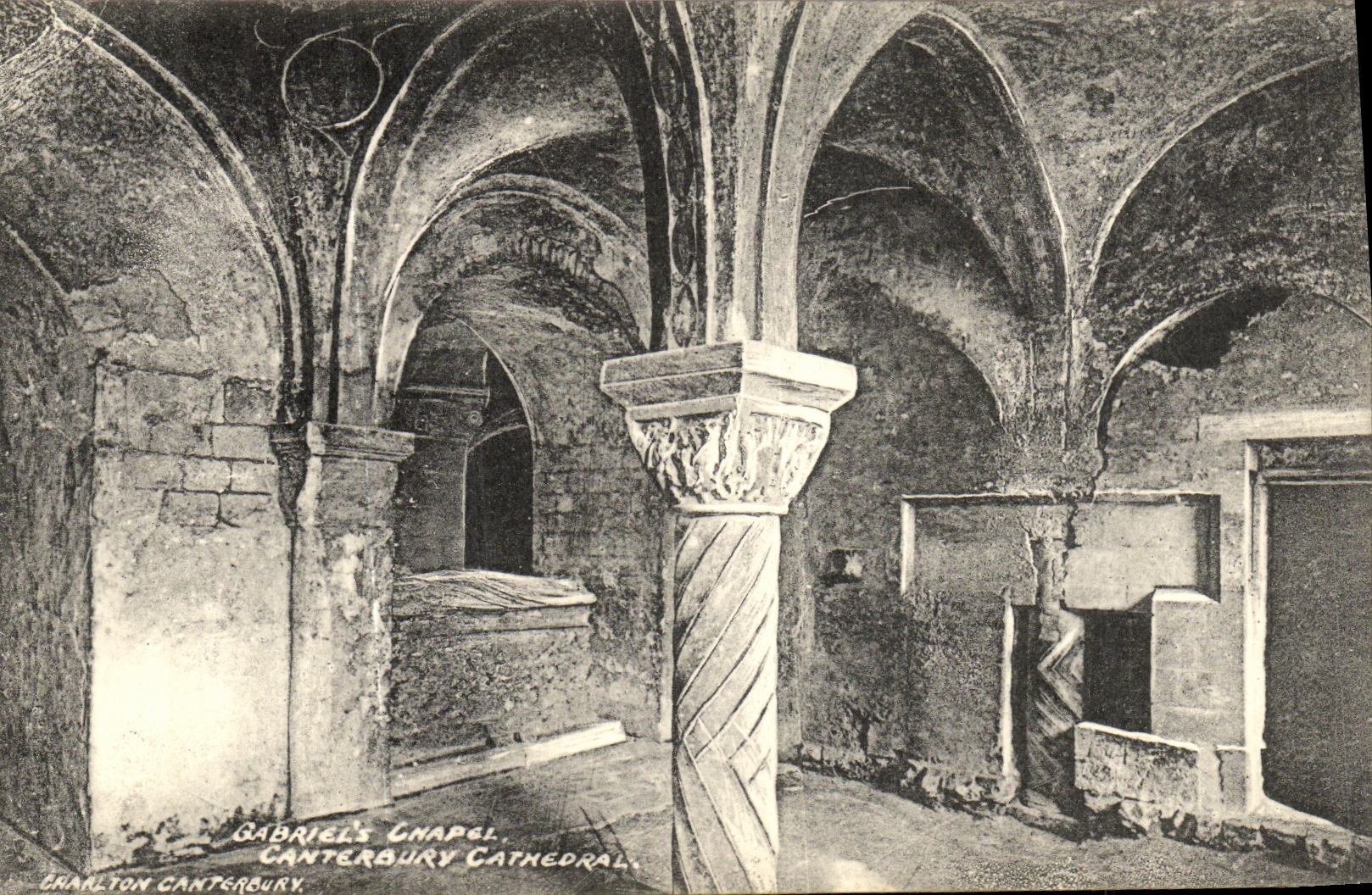 CPA Canterbury Cathedral Gabriels Chapel