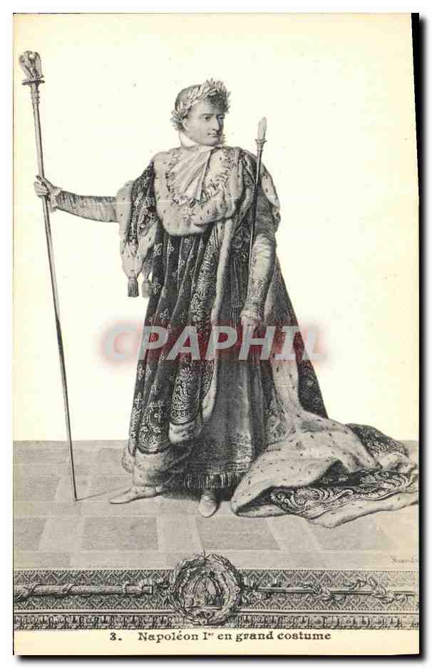 CPA Napoleon 1er en Grand Costume