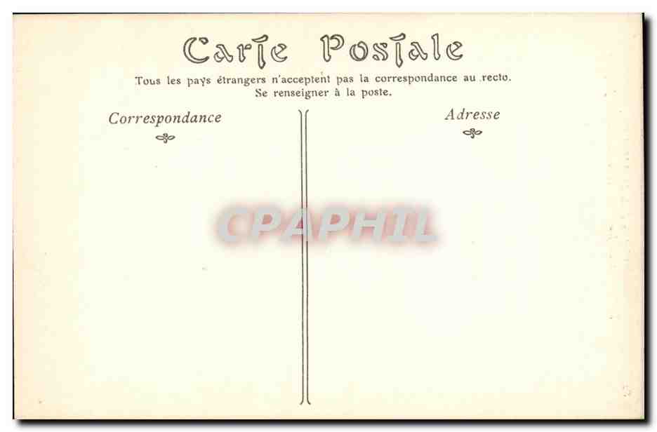CPA Chateau de la Malmaison Le bonheur du jour et la veilleuse de Josephine Napoleon — Verso