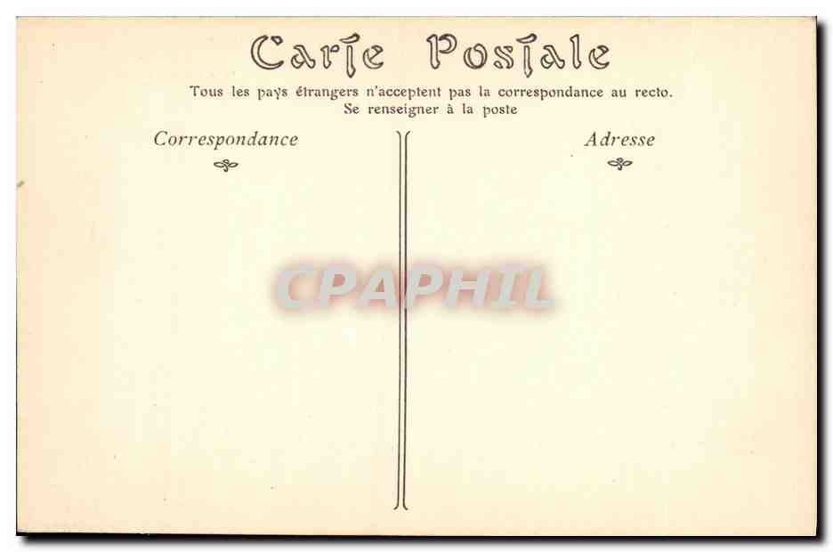 CPA La Malmaison Chateau de la Le necessaire de Josephine de Beauharnais Napoleon  — Verso