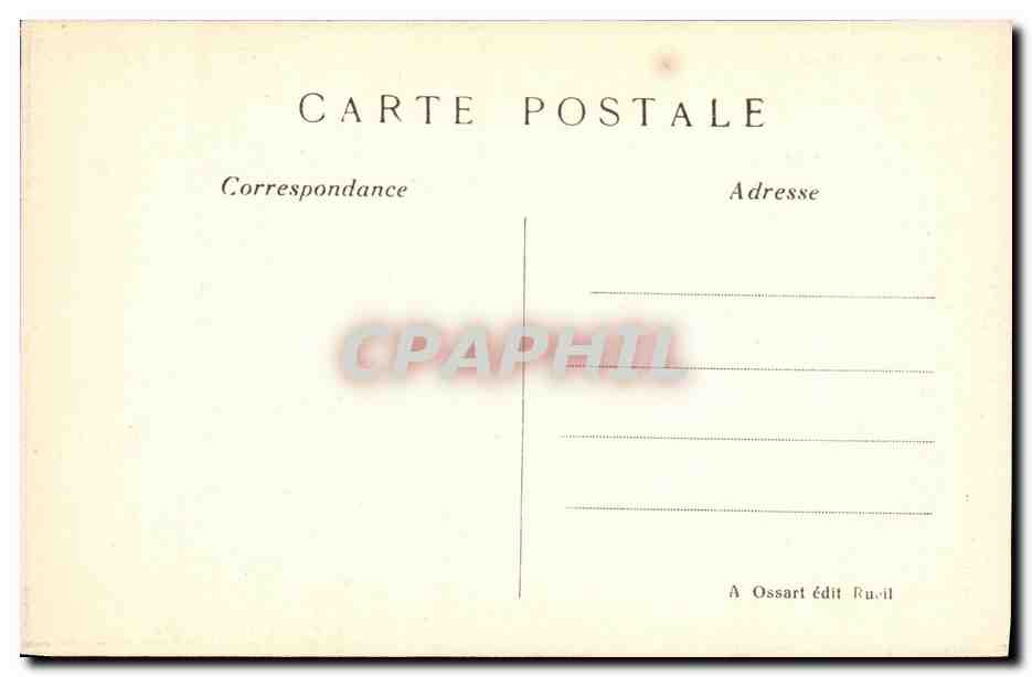 CPA Flambeaux de Campagne de Napoleon  — Verso