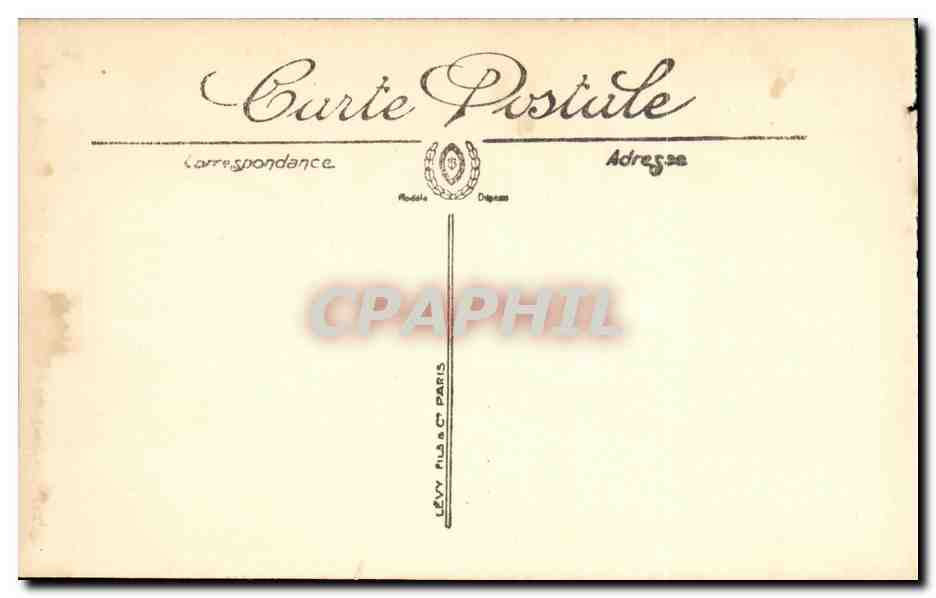 CPA Wimereux L Eglise L Hotel de Ville et le Viaduc — Rückseite
