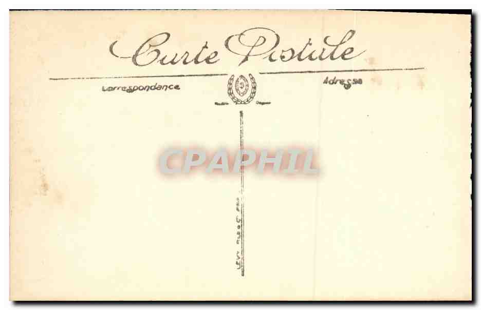 CPA Wimereux La Rue Carnot et l Hotel des Bains — Rückseite
