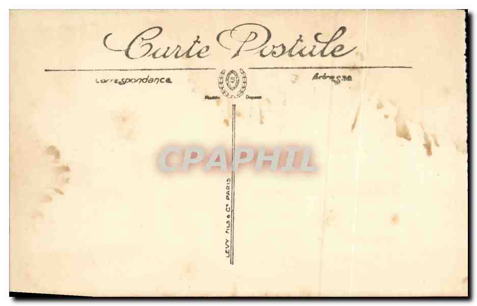 CPA Wimereux L Avenue de la Mer  — Rückseite