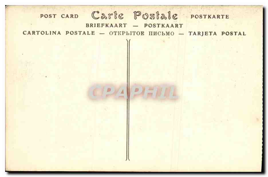CPA Blois Assassinat du Due Guise d apres le Tableau de C Comte — Verso