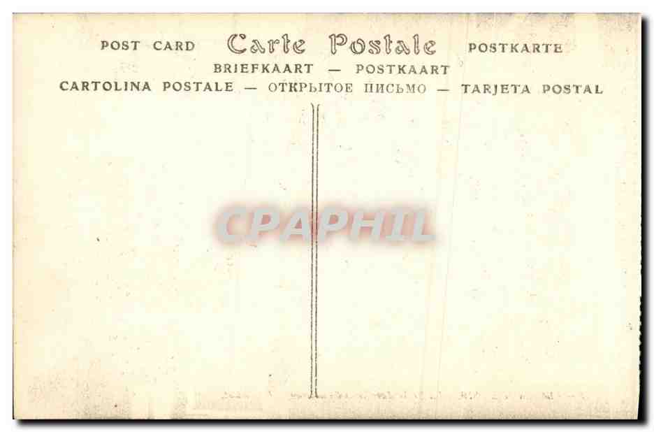 CPA Blois La Salle des Etats Generaux — Verso