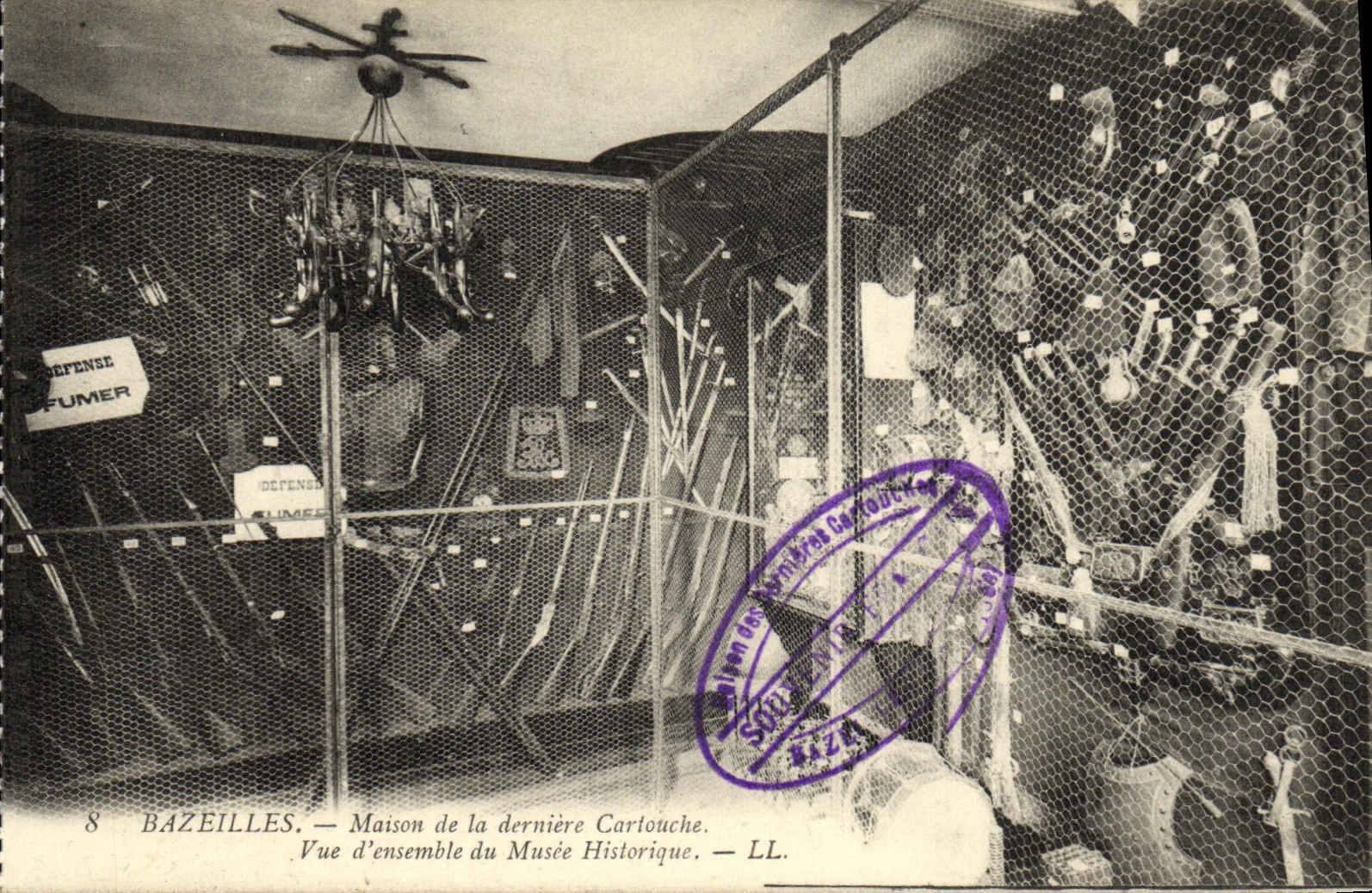 Bazeilles — Maison de la dernière Cartouche. Vue d'ensemble du Musée Historique — LL.