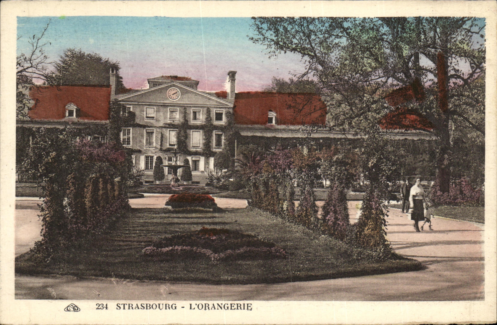 CPA Strasbourg L Orangerie