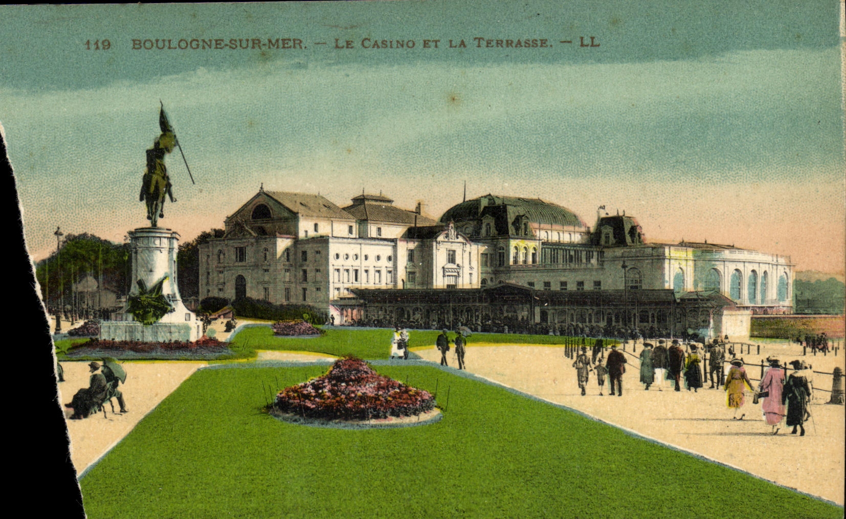 Boulogne-sur-Mer — Het Casino en de Terras — LL