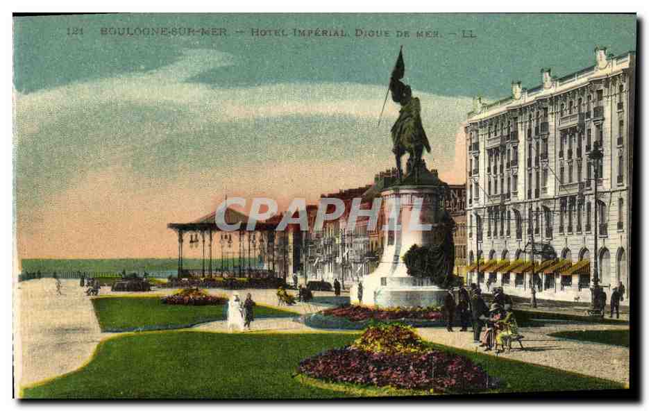 Boulogne-sur-Mer — Hotel Imperiaal, Zeedijk — LL