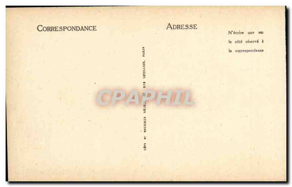 CPA Boulogne sur Mer Le Nouvelle Poste — Rückseite