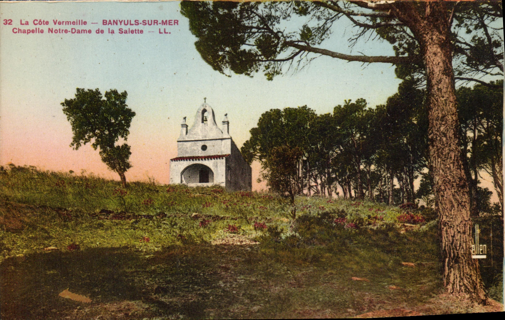 CPA Banyuls Sur Mer La Cote Vermeille Chapelle Notre Dame de La Saiette