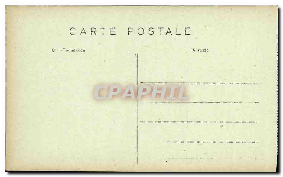 CPA Soissons Le Theatre Militaria — Rückseite