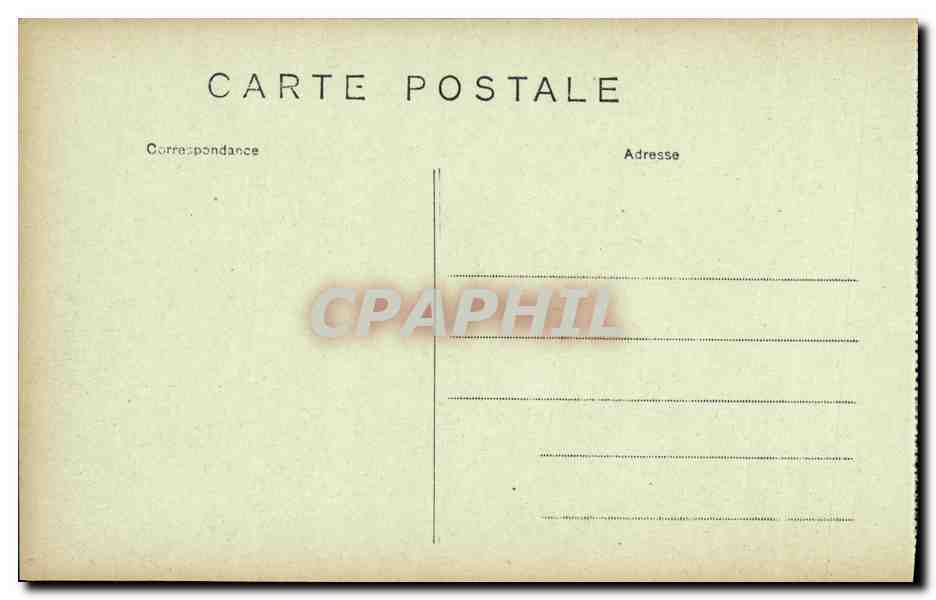 CPA Soissons La Rue St Christophe Militaria — Rückseite