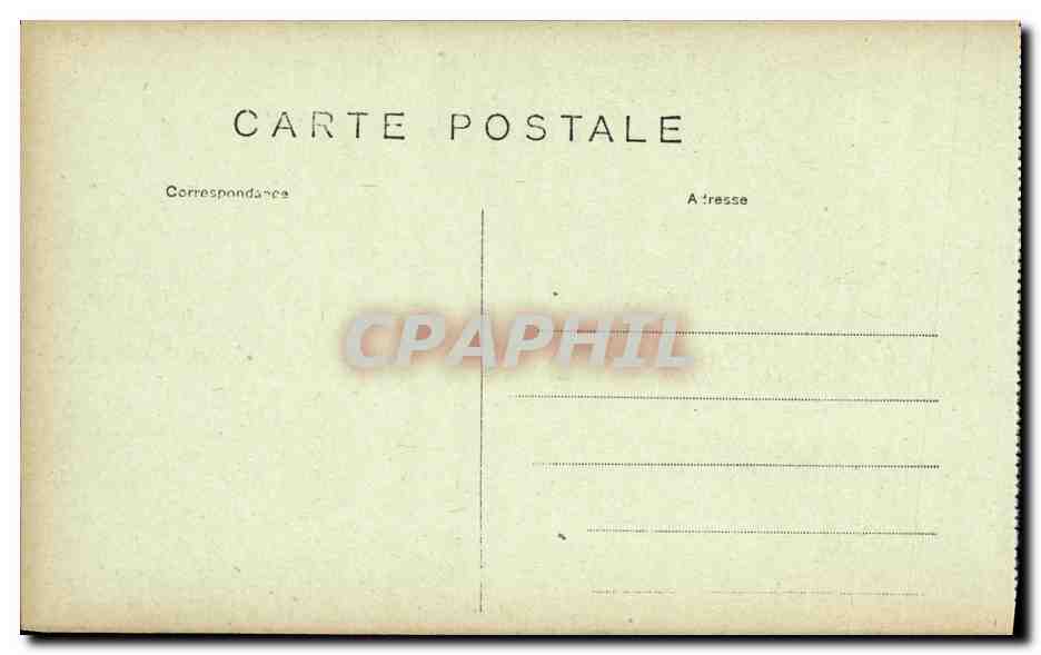 CPA Soissons Autour de la Cathedrale Cote Nord Ouest Militaria — Rückseite
