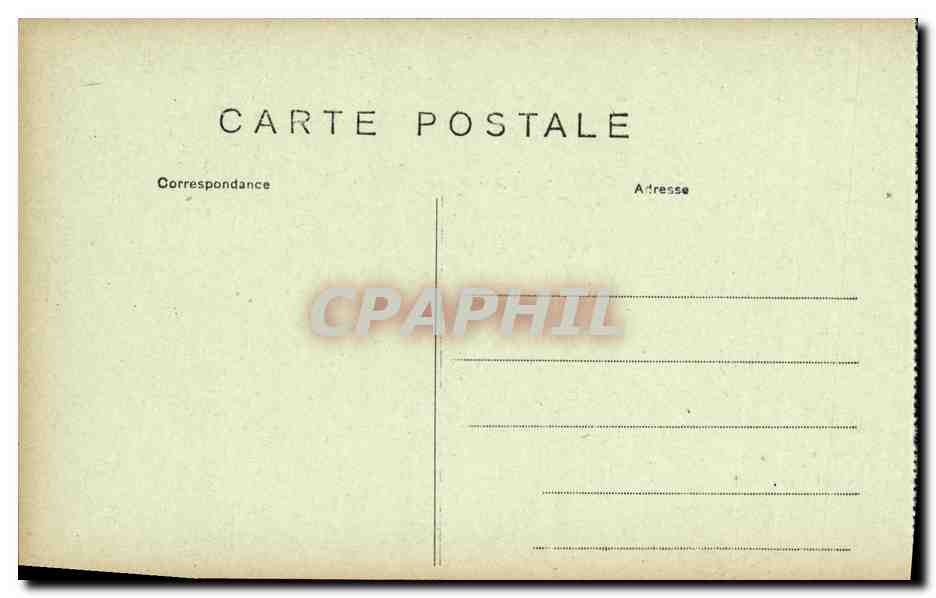 CPA Soissons La Rue du College Militaria — Rückseite