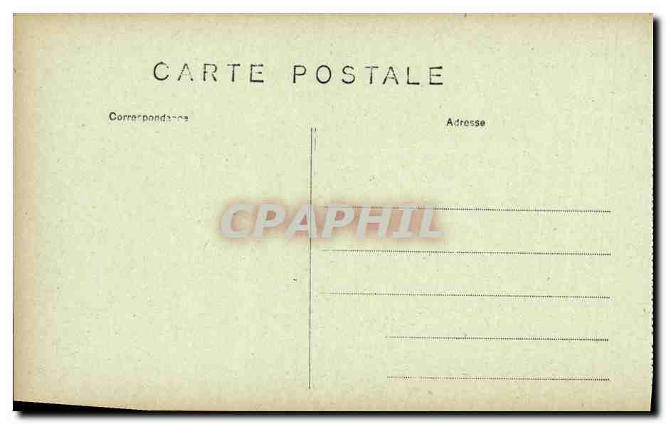 Soissons — Autour de la Cathédrale (Côté Nord) — Éditeur De Baret — Rückseite